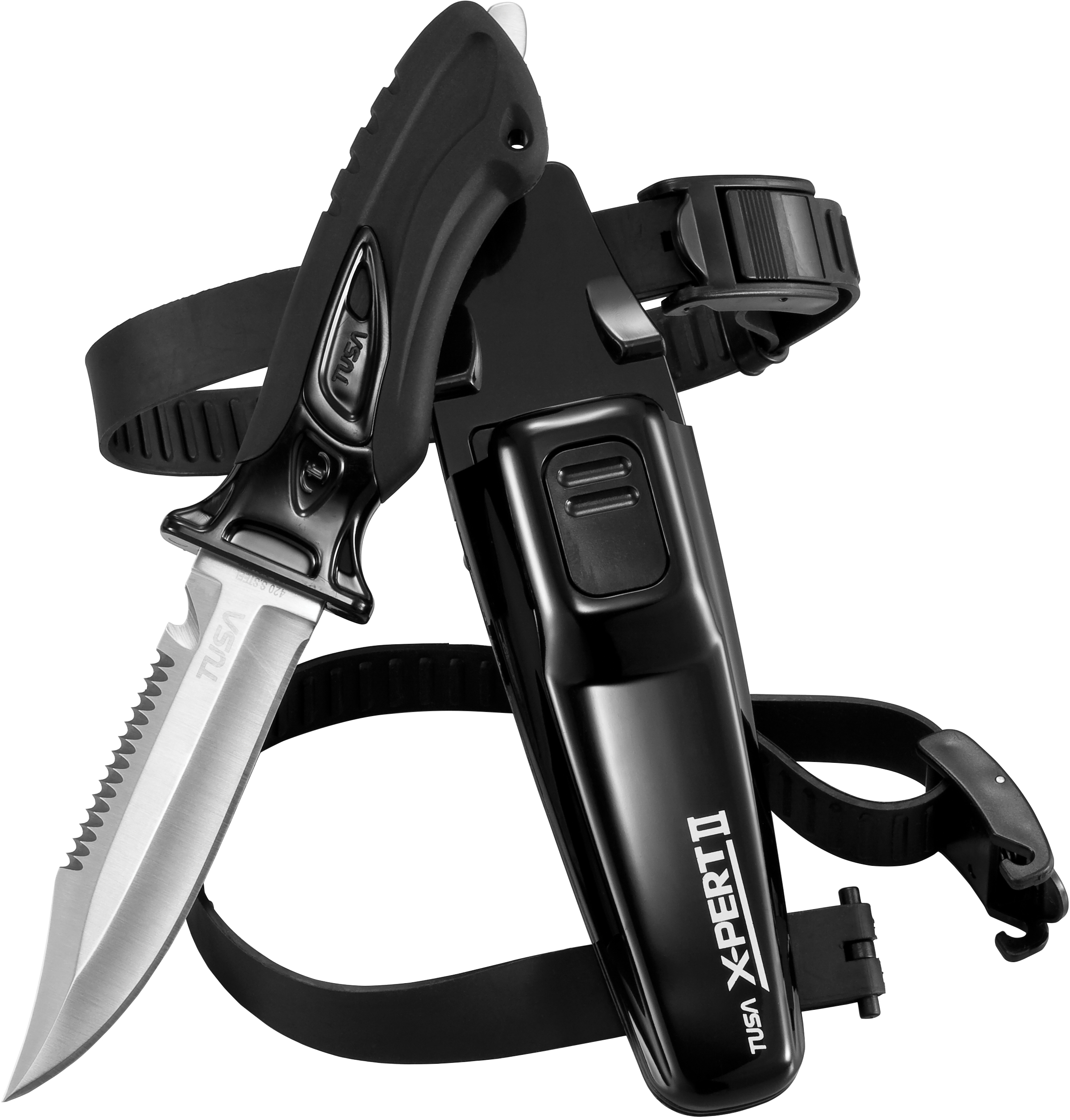 TUSA X-Pert II Drop Point Knife