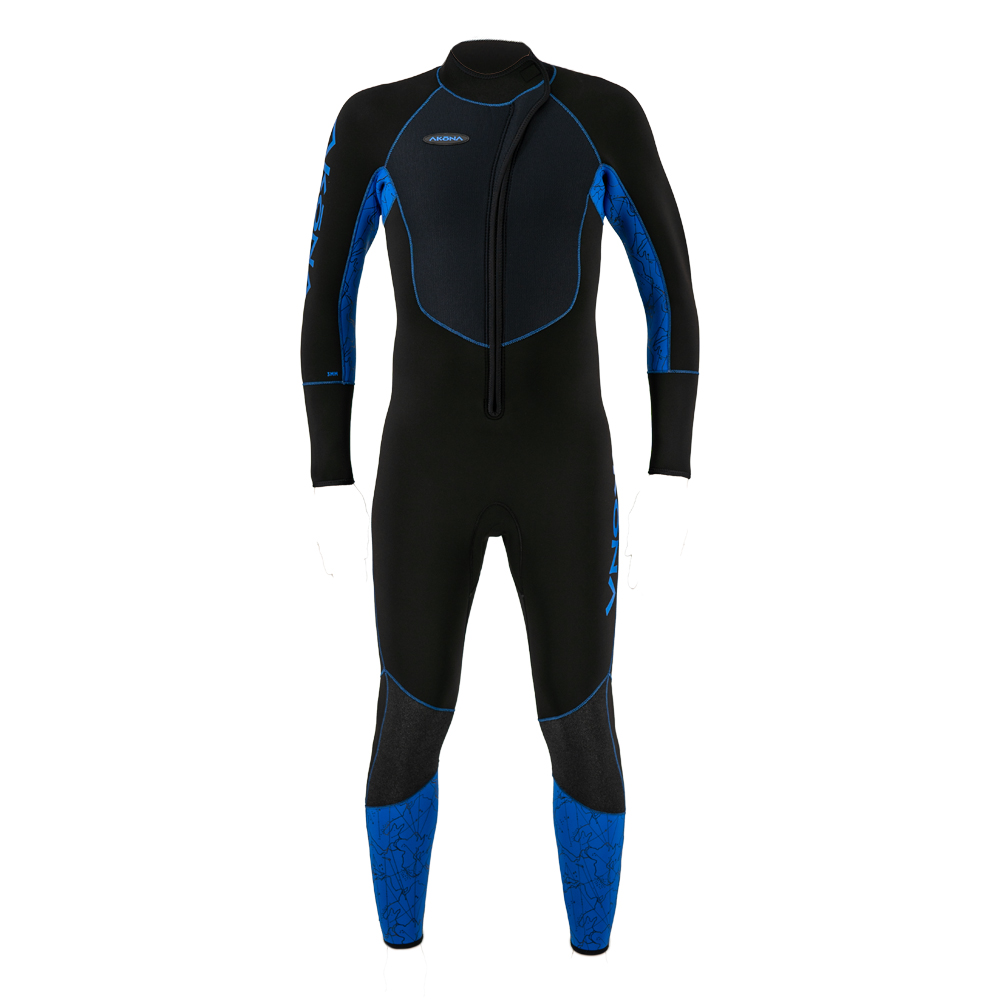 Akona 3mm Men&#39;s Quantum Stretch Front Zip Full Suit