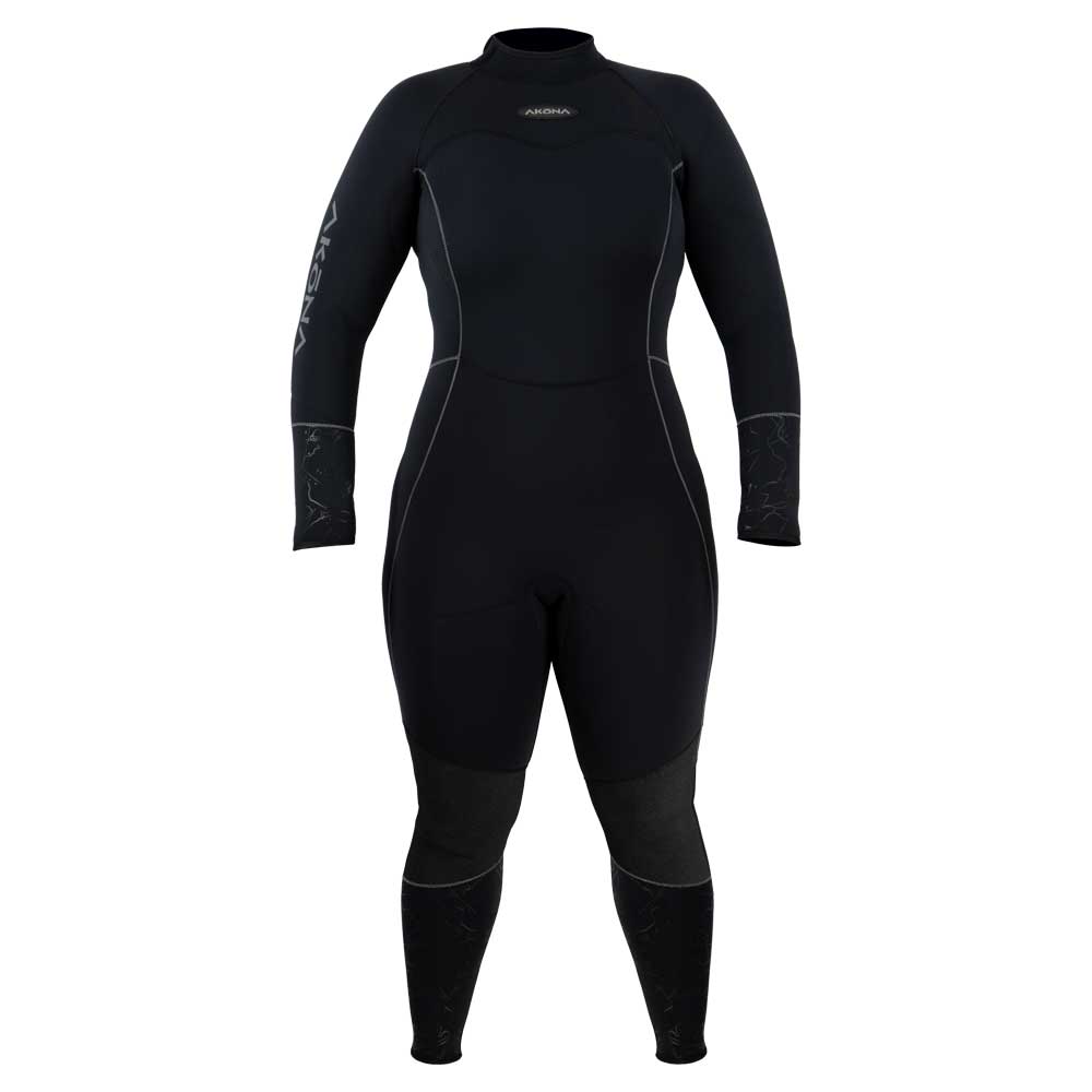 Akona Womens Phantom 5mm Quantum Stretch Back Zip Fullsuit