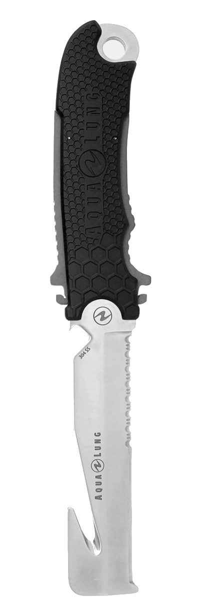Aqualung Sheeps Foot Big Squeeze Lock Knife