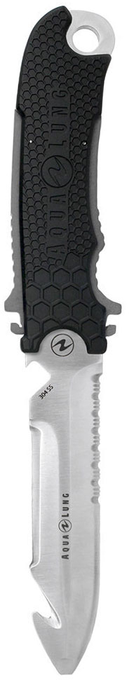 Aqualung Spear Tip Titanium Big Squeeze Lock Knife