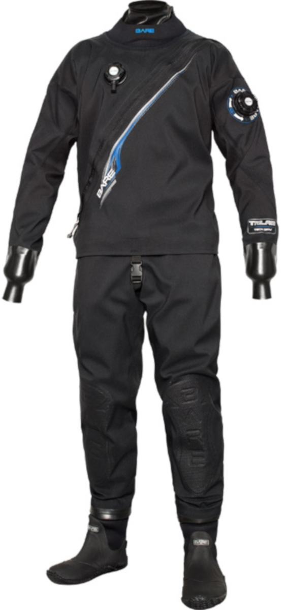 Bare Front Zip Trilam Tech Dry Men&#39;s Drysuit