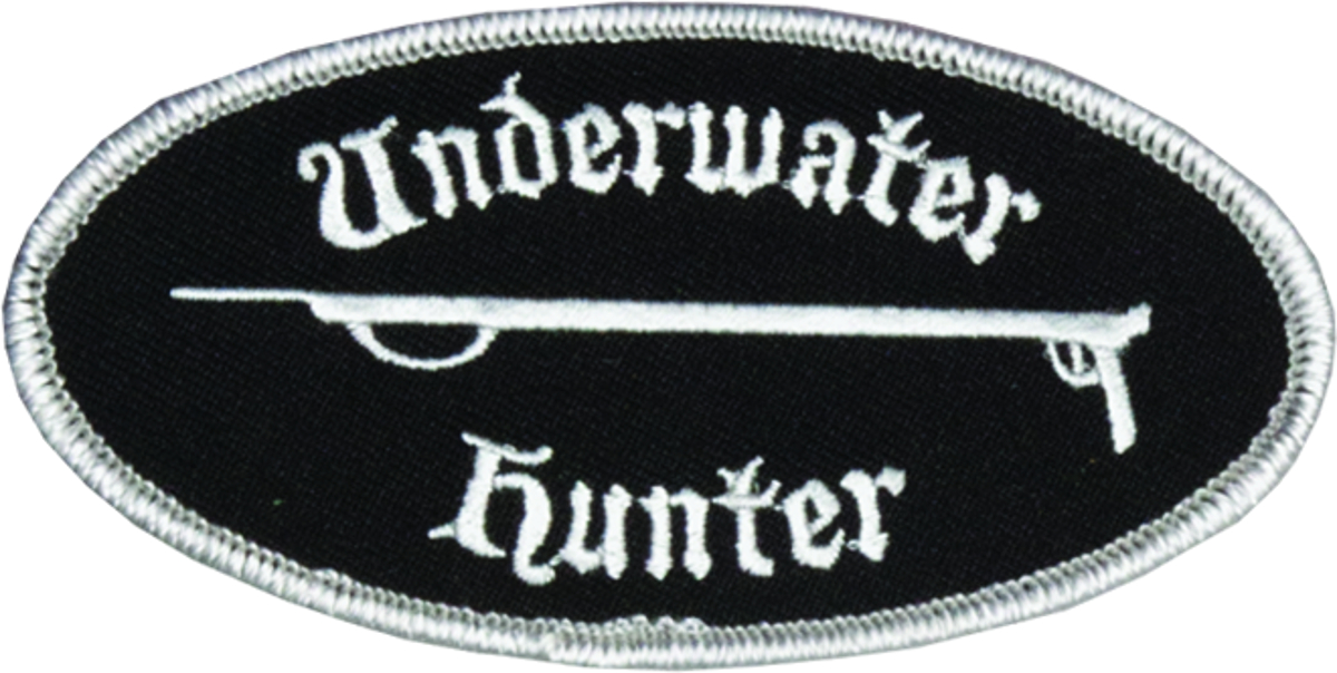 Innovative Emroidered Underwater Hunter Patch