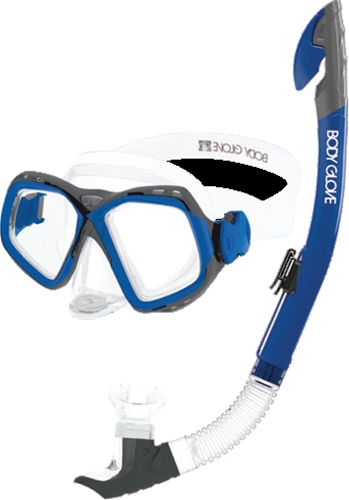 Body Glove Fiji Mask and Snorkel Combo with GoPro Mount