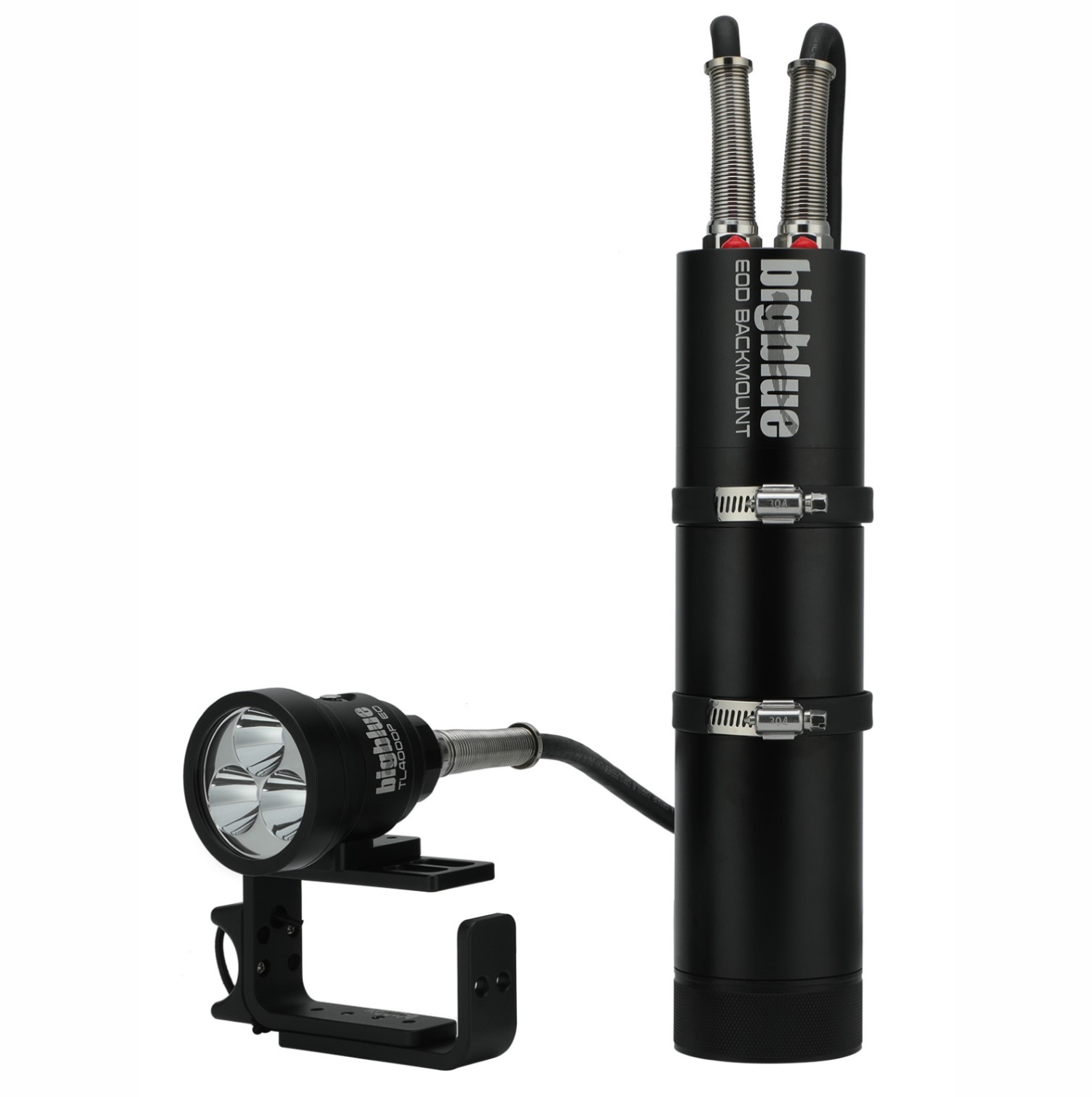 Bigblue Backmount EOD 4000-Lumen Tech Light