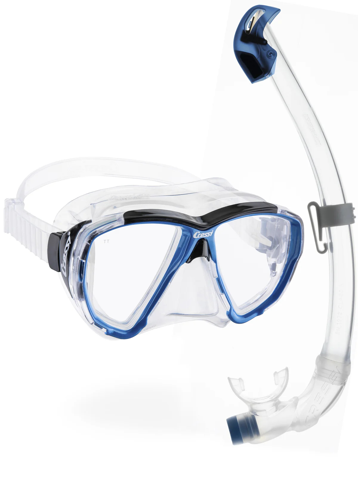 Cressi Big Eyes &amp; Seal Dry Mask Snorkel Set