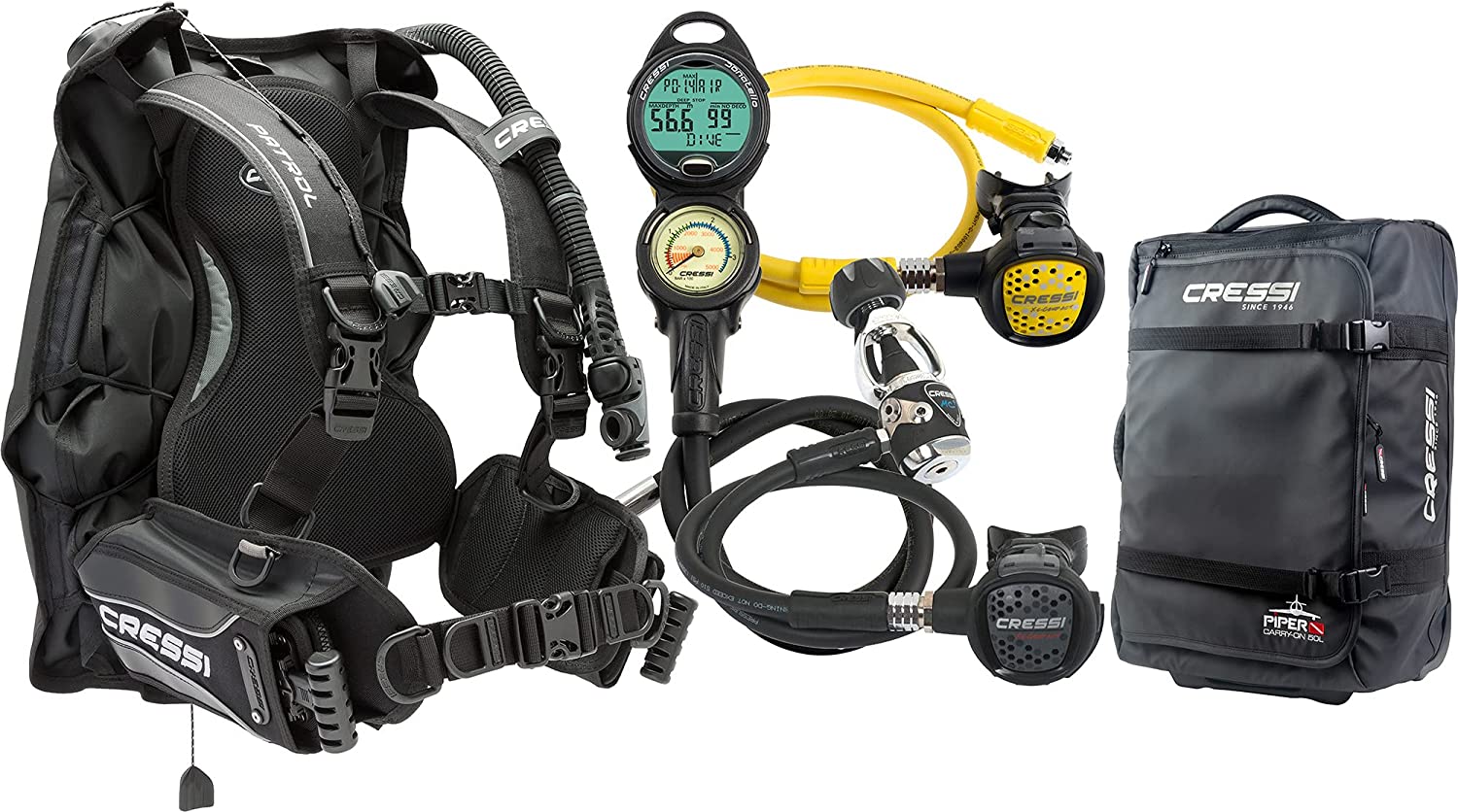 Cressi Travel Patrol Dive Package