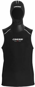 Cressi Men&#39;s 2.5/5mm Base Layer Hooded Vest
