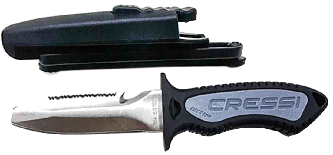 Cressi Blunt Tip Grip Knife