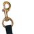 Innovative Split-Ring Lanyard 4-1/4 Inch Brass Bolt Snap