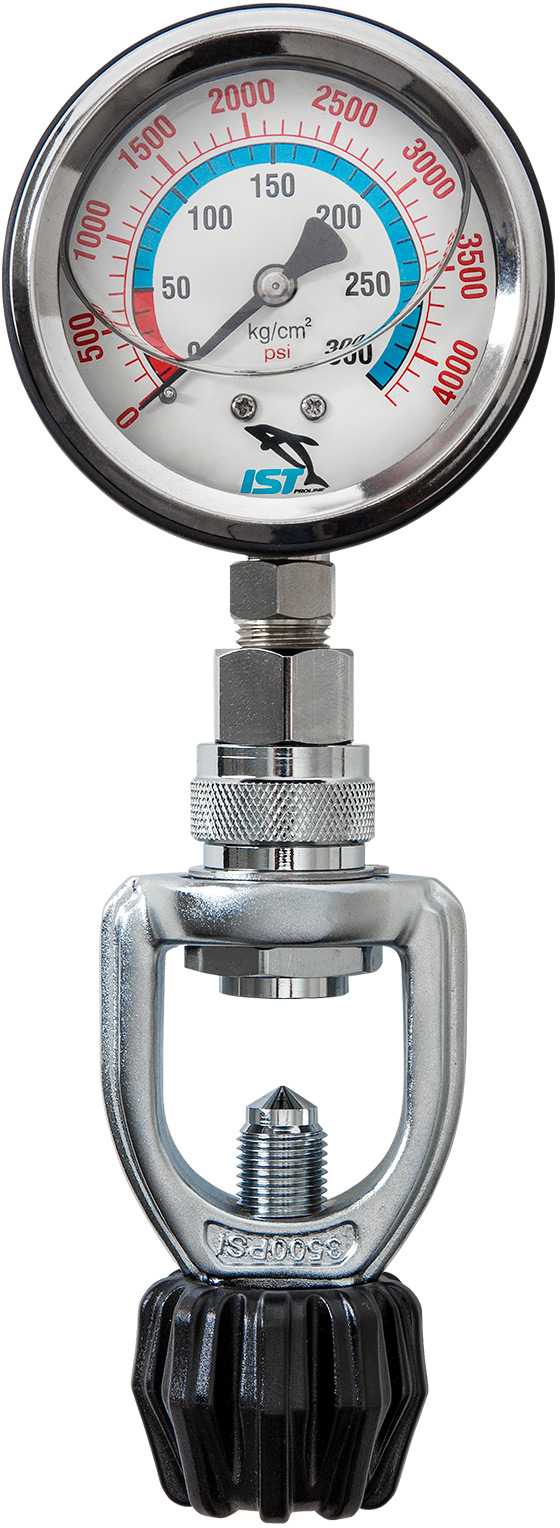 IST Premium Yoke Tank Pressure Checker