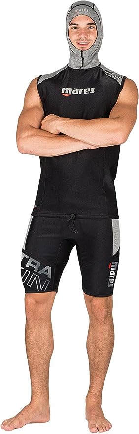 Mares Mens Ultra Skin Sleeveless Top with Hood
