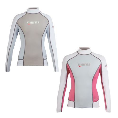 Mares Womens Rash Guard Long Sleeve She Dives