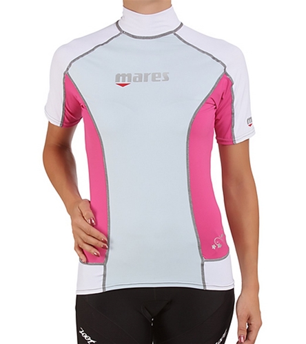 Mares Womens Trilastic Short Sleeved Rashguard