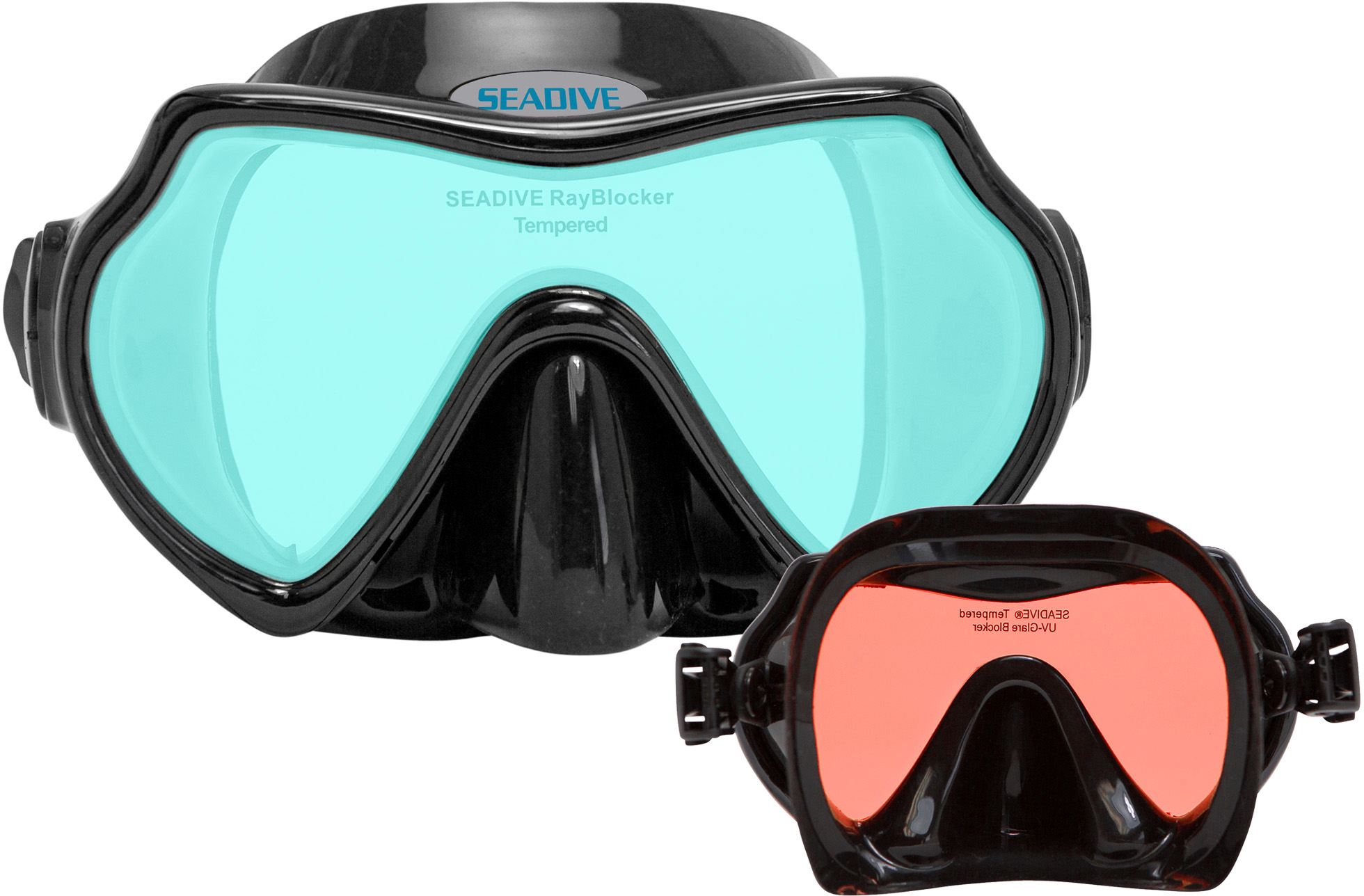 SeaDive EagleEye TrueColor-HD Rose Inside Mask with Purge