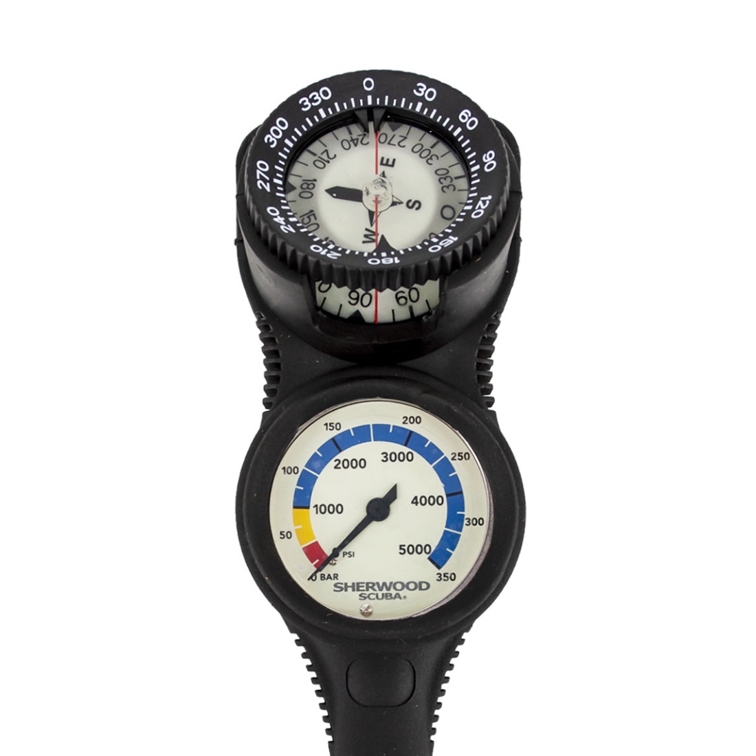 Sherwood  Pressure Gauge with Compass