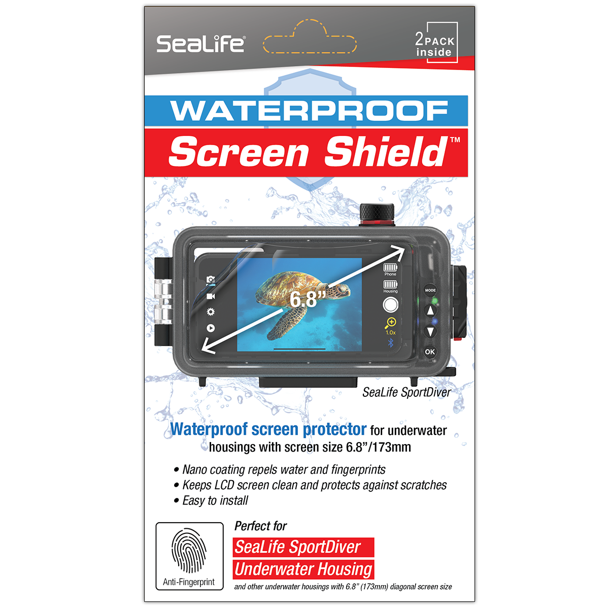 Sealife Screen Shield for SportDiver