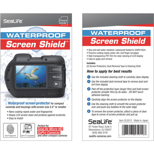 Sealife Screen Shield for Micro HD