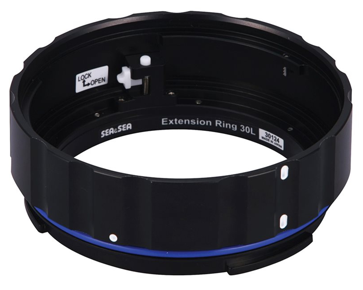 Sea &amp; Sea EXTENSION Ring 30L w/Port Lock Feature