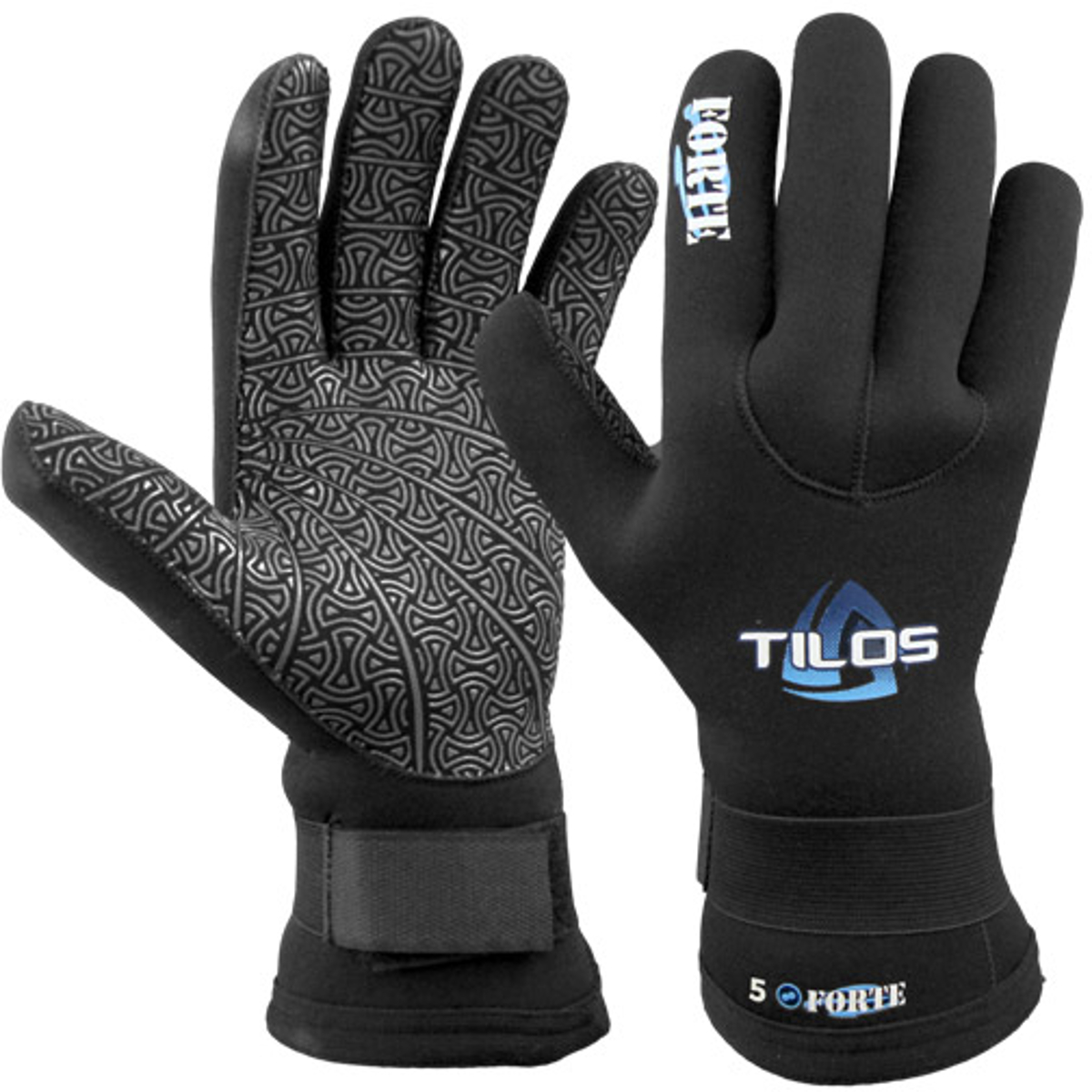 Tilos 5mm Titanium Velcro Glove