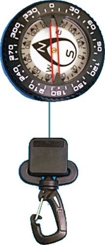 Compass W/Retractor & Gate Snap