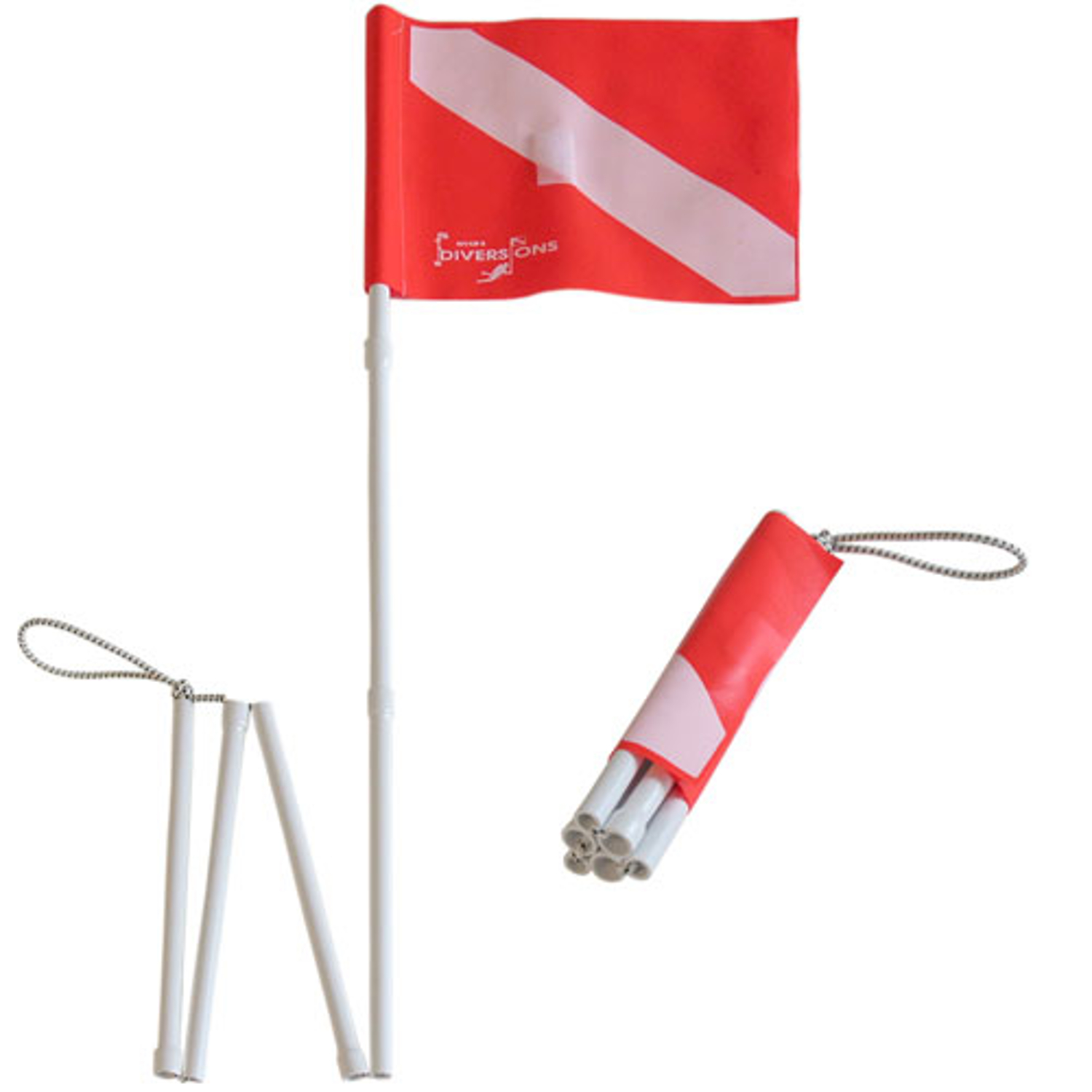 Trident Fold Up Divers Alert Flag