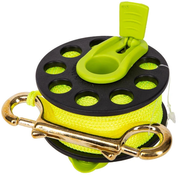 Trident 45 ft Finger Reel With Handle