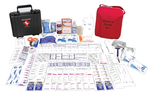 Trident Rescue Diver Safety Kit Hard Case