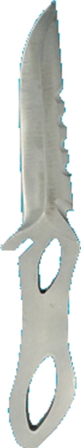 Trident SS Tech Knife with Serrated Top and Sheath