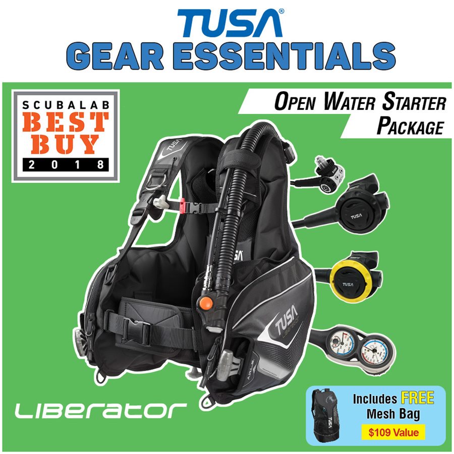 Tusa Liberator Open Water Package DIN