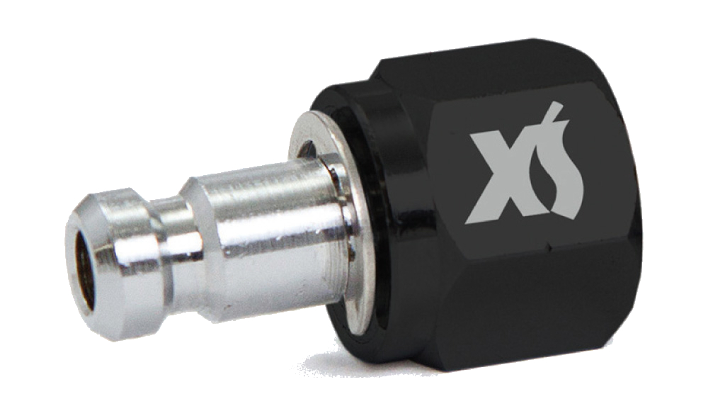 XS Scuba Brass 2nd Stage QD - Male Only