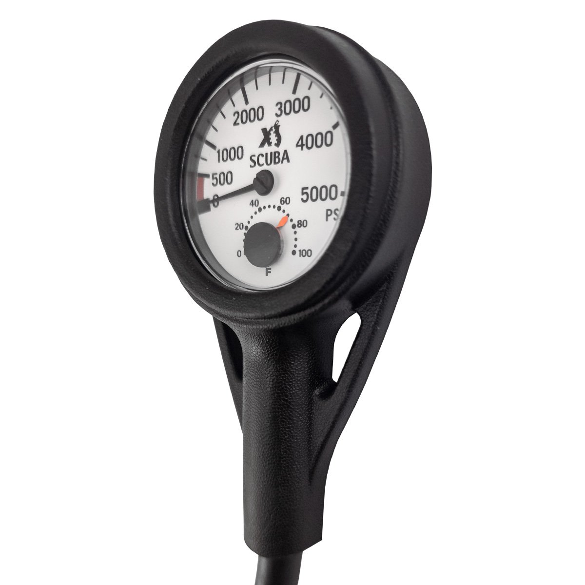 XS Scuba Standard Pressure Gauge METRIC