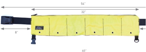 XS Scuba Zippered 6 Pocket 30lb Weight Belt
