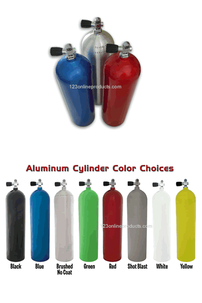 Sherwood Scuba Diving Air Tank Aluminum 80 Cubic Foot
