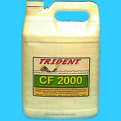 Trident CF 2000 Synthetic Compressor Oil 1 Gallon