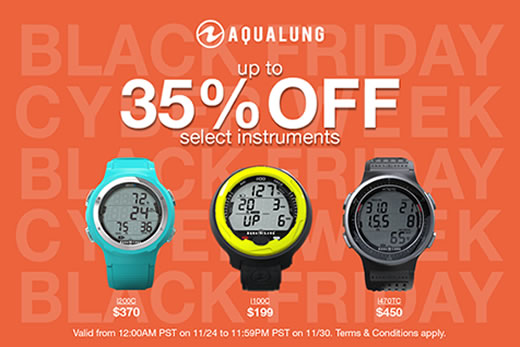Save Big On Aqualung Wrist computers
